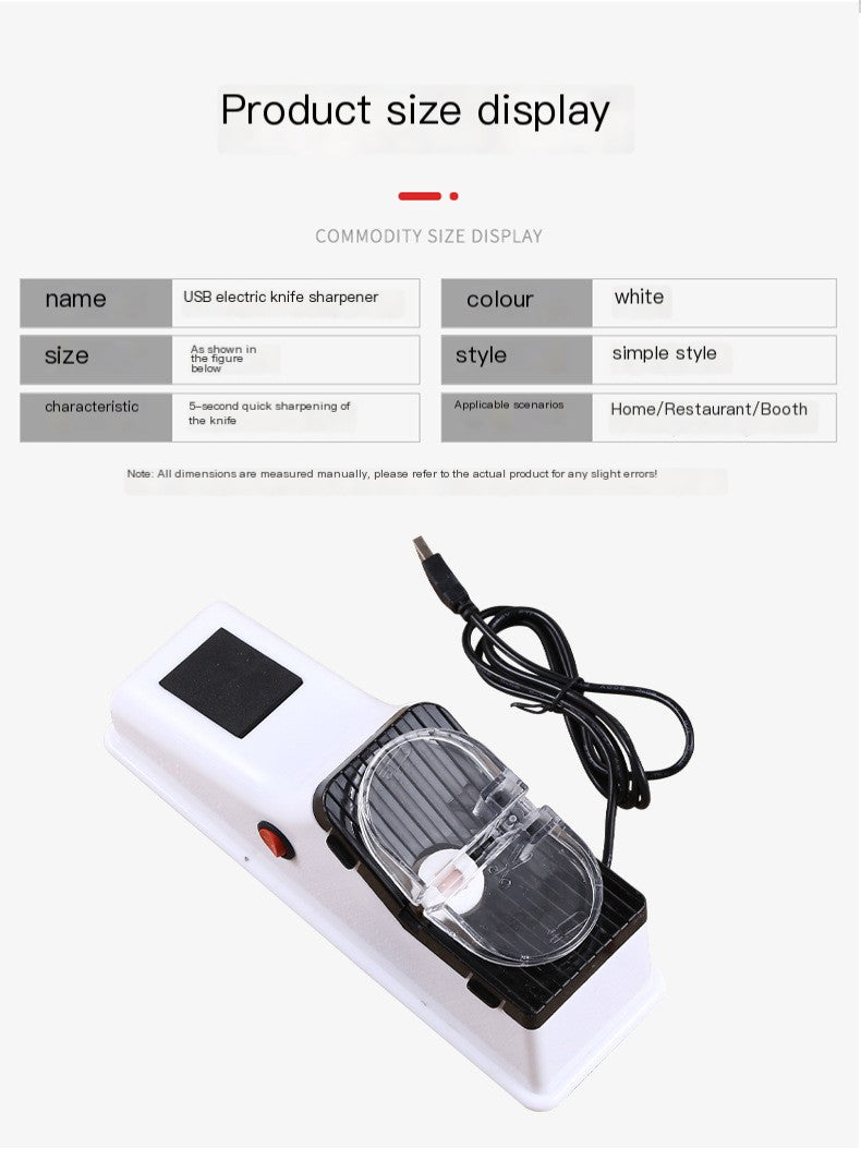 Compact Chef's Electric Sharpener